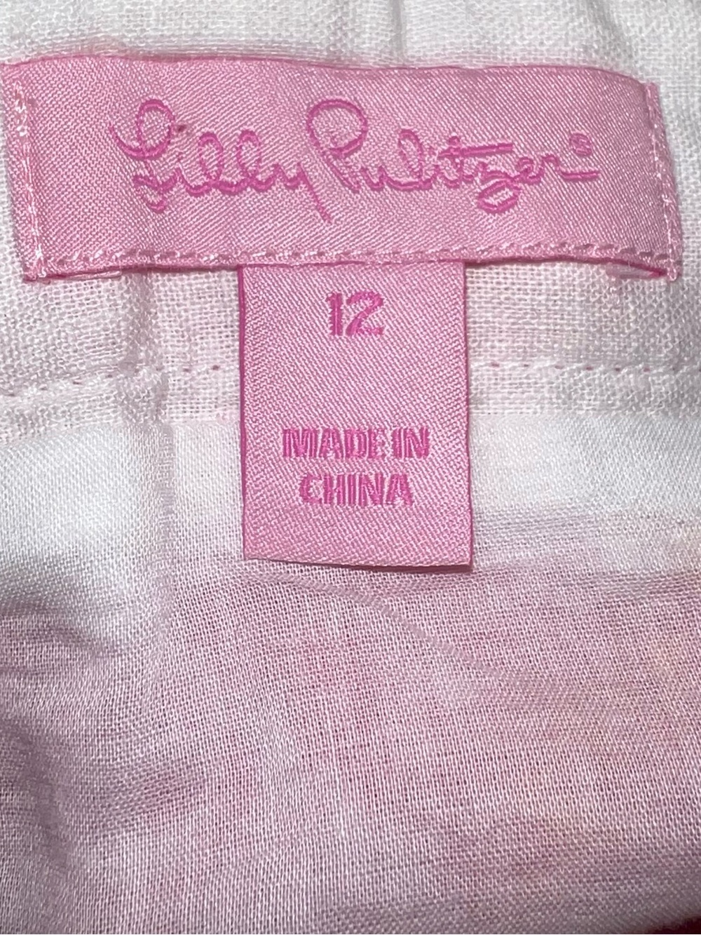 Lilly Pulitzer Pink Pineapple Print Tank with White Straps - Picture 3 of 5